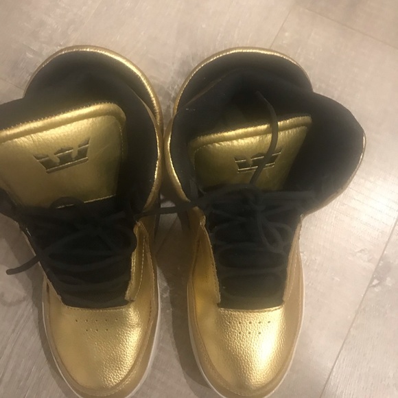 Men’s 9.5 Supra spectra chimera gold and black - Picture 3 of 5